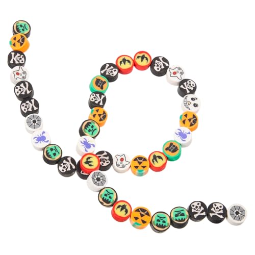 MAGICLULU 40 Stück Polymer Clay Perlen für DIY Schmuckherstellung Bunte Armbandperlen mit Glatter Oberfläche für Halsketten Ohrringe Schlüsselanhänger und Kreative Bastelprojekte MAGICLULU 40 Stück Polymer Clay Perlen für DIY Schmuckherstellung Bunte Armbandperlen mit Glatter Oberfläche für Halsketten Ohrringe Schlüsselanhänger und Kreative Bastelprojekte von MAGICLULU