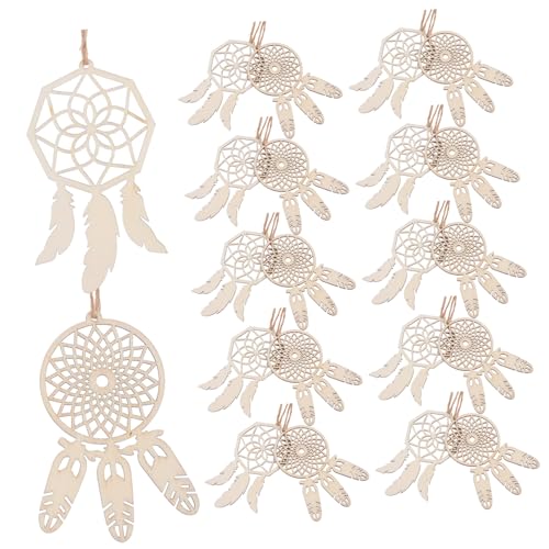 MAGICLULU 40 Stück Teiliges Holz-dreamcatcher Selbstgestalten Unbehandelte Holz-schmuckanhänger Robuste Holzformen für Diy-malprojekte Boho Wanddeko für Schlafzimmer und Kreative MAGICLULU 40 Stück Teiliges Holz-dreamcatcher Selbstgestalten Unbehandelte Holz-schmuckanhänger Robuste Holzformen für Diy-malprojekte Boho Wanddeko für Schlafzimmer und Kreative von MAGICLULU