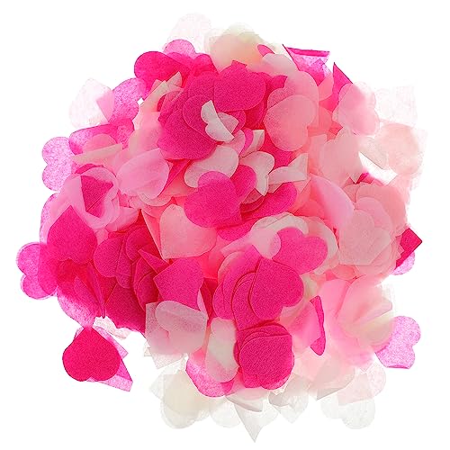 MAGICLULU 4Packungen Herz Konfetti Für Hochzeiten Und Valentinstag Papierstücke Zur Dekoration Von Partys Engagement Feiern Und Jubiläen Pro Packung Tiefem Zartem von MAGICLULU