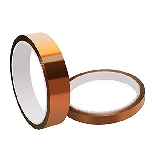 MAGICLULU 4Stücke Hochtemperaturband Hitzebeständiges Klebeband mit Silikonkleber für Maskierung Löten Elektrische Anwendungen Hohe Beständigkeit MAGICLULU 4Stücke Hochtemperaturband Hitzebeständiges Klebeband mit Silikonkleber für Maskierung Löten Elektrische Anwendungen Hohe Beständigkeit von MAGICLULU