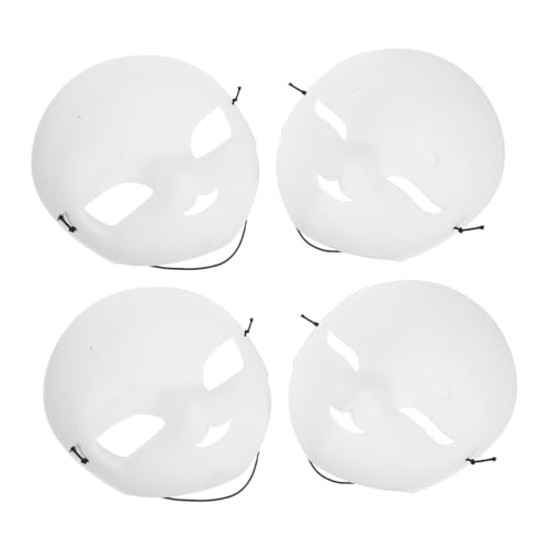 MAGICLULU 4stücke Fuchsmaske Weiß Schlichte Blankomaske Tiergesichtsmaske Zum Bemalen Aus PVC Für DIY Halloween Cosplay Party Maskenball Zubehör Blanko Fuchsmaske Dekoration MAGICLULU 4stücke Fuchsmaske Weiß Schlichte Blankomaske Tiergesichtsmaske Zum Bemalen Aus PVC Für DIY Halloween Cosplay Party Maskenball Zubehör Blanko Fuchsmaske Dekoration von MAGICLULU