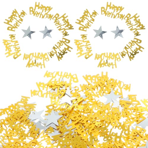MAGICLULU 5 Goldene Konfetti alles zum geburtstag dekorationen Geburtstagsdekoration Taschen party sachen party supplies Herzstück der Geburtstagsfeier Konfetti auf den Tisch streuen MAGICLULU 5 Goldene Konfetti alles zum geburtstag dekorationen Geburtstagsdekoration Taschen party sachen party supplies Herzstück der Geburtstagsfeier Konfetti auf den Tisch streuen von MAGICLULU