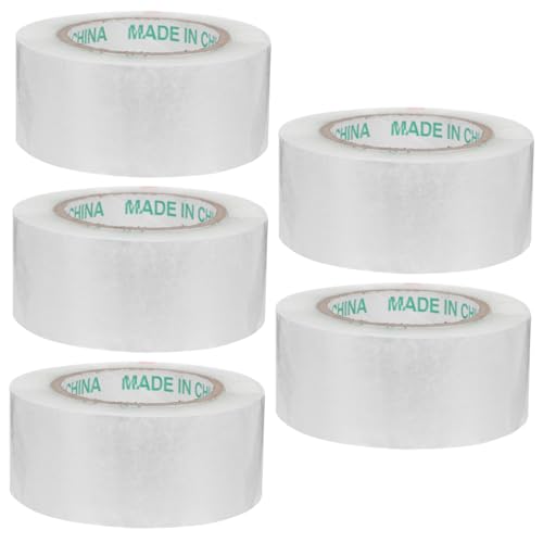 MAGICLULU 5 Rollen Paketband zum Verschließen verpackungsmaterial parcel tape Versandzentrum Verpackungsklebeband clear tape tesaabtoller Versandklebeband Hochleistungs-Verpackungsband bopp MAGICLULU 5 Rollen Paketband zum Verschließen verpackungsmaterial parcel tape Versandzentrum Verpackungsklebeband clear tape tesaabtoller Versandklebeband Hochleistungs-Verpackungsband bopp von MAGICLULU