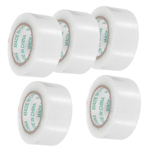 MAGICLULU 5 Rollen Verpackungsklebeband Transparente Versandklebebänder für Sicheres Yards für und Versand Stark Haftend und Flexibel Anwendung von MAGICLULU