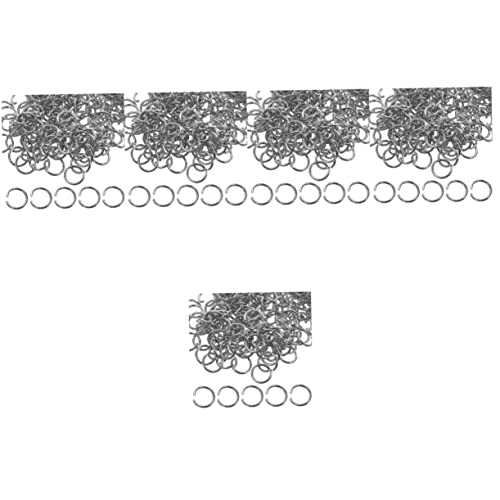 MAGICLULU 5 Sätze Jump Ringe Offene Ringe Für Schmuckherstellung Langlebige Und Robuste Bastelmaterialien Für Armbänder Und Diy Projekte 200 Stück * 5 MAGICLULU 5 Sätze Jump Ringe Offene Ringe Für Schmuckherstellung Langlebige Und Robuste Bastelmaterialien Für Armbänder Und Diy Projekte 200 Stück * 5 von MAGICLULU