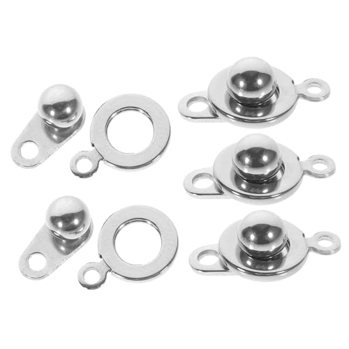 MAGICLULU 5 Stck. Snap Verschlüsse Diy Schmuckverschluss für und Armbänder Leicht Tragbar und Multifunktional für Kreative Projekte von MAGICLULU