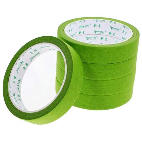 MAGICLULU 5 Stück Abdeckband verpackungsband Maske abklebeband farbe farbig Streifen Kunst Vinyl Beschriftungsband Malerband breites Klebeband Bandbeschriftung auto sprühband Papier Green MAGICLULU 5 Stück Abdeckband verpackungsband Maske abklebeband farbe farbig Streifen Kunst Vinyl Beschriftungsband Malerband breites Klebeband Bandbeschriftung auto sprühband Papier Green von MAGICLULU