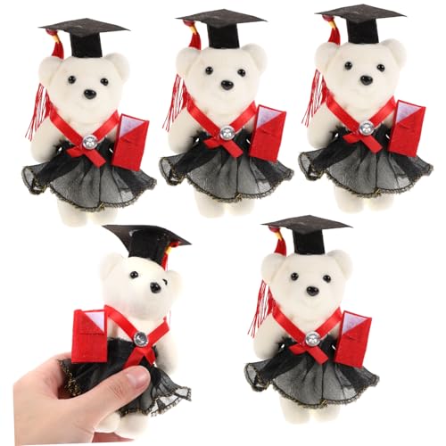 MAGICLULU Bären Zum Schulabschluss 5 Stück Multifunktional Bezaubernd Bärenpuppen Für Feierdekorationen von MAGICLULU