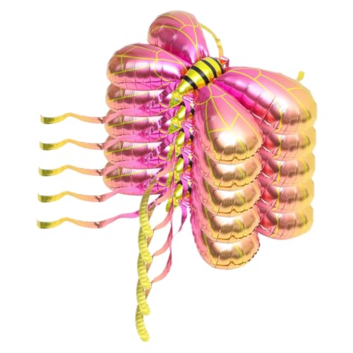MAGICLULU 5 Stück Bienen Feenflügel Ballon Ballons Heliumtank Mini Ballon Tortenaufsätze Ballonbogen Zubehör Metallische Ballongebläsebälle Aufblasbares Kostüm Feen Requisite Rosa MAGICLULU 5 Stück Bienen Feenflügel Ballon Ballons Heliumtank Mini Ballon Tortenaufsätze Ballonbogen Zubehör Metallische Ballongebläsebälle Aufblasbares Kostüm Feen Requisite Rosa von MAGICLULU