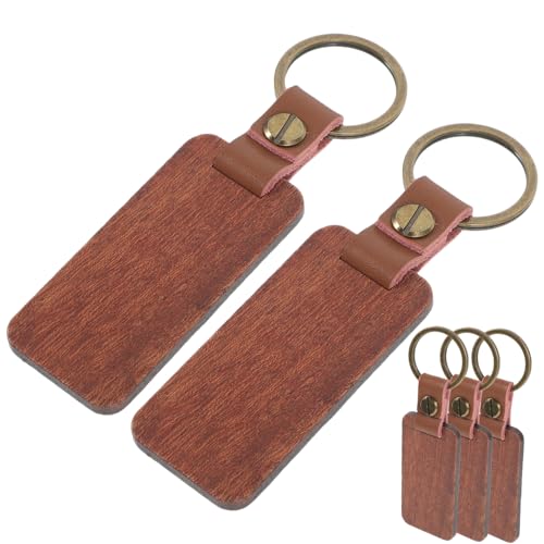 MAGICLULU 5 Stück Holz Schlüsselanhänger Blanko DIY Schlüsselringe aus Robustem Holz für Personalisierung Glatte Oberfläche für Bastelprojekte und MAGICLULU 5 Stück Holz Schlüsselanhänger Blanko DIY Schlüsselringe aus Robustem Holz für Personalisierung Glatte Oberfläche für Bastelprojekte und von MAGICLULU