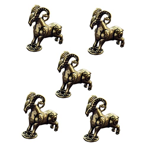 MAGICLULU 5 Stück Kupferschafende Ornamente Ziegenornament Kreatives Ziegendekor Desktop-Ziege- Ziegenhandwerk Desktop-kupferhandwerk Urlaubszubehör Geburtstagsversorgung Messing Golden MAGICLULU 5 Stück Kupferschafende Ornamente Ziegenornament Kreatives Ziegendekor Desktop-Ziege- Ziegenhandwerk Desktop-kupferhandwerk Urlaubszubehör Geburtstagsversorgung Messing Golden von MAGICLULU