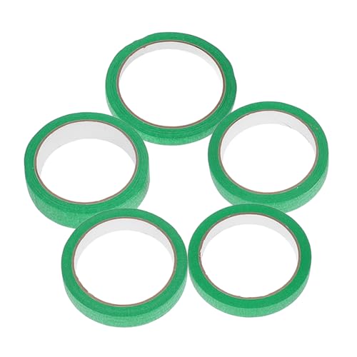 MAGICLULU 5 Stück Nahtpapier Klebeband Für Autos Malerband Mit Froschmotiv Im Dunkeln Leuchtendes Blaues Klebeband Malerband Dünnes Zeichenband Farbiges Abdeckband Nadelstreifenband von MAGICLULU
