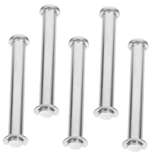 MAGICLULU 5 Stück Regalverschlüsse Abwurfstift für Palettenregale Hochleistungsschrauben Schrauben für schwere Beanspruchung Stecknadel fallen lassen Lob der Stift Rostfreier Stahl Silver MAGICLULU 5 Stück Regalverschlüsse Abwurfstift für Palettenregale Hochleistungsschrauben Schrauben für schwere Beanspruchung Stecknadel fallen lassen Lob der Stift Rostfreier Stahl Silver von MAGICLULU