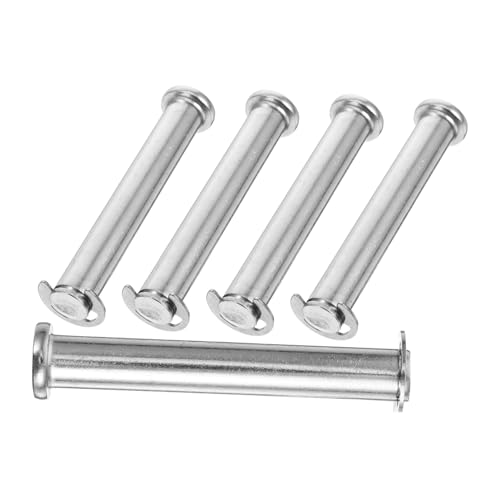 MAGICLULU 5 Stück Sicherheitsnadel für Palettenregale Universal-Abwurfstift für Palettenregale Stecknadel fallen lassen Schrauben für schwere Beanspruchung Rostfreier Stahl Silver MAGICLULU 5 Stück Sicherheitsnadel für Palettenregale Universal-Abwurfstift für Palettenregale Stecknadel fallen lassen Schrauben für schwere Beanspruchung Rostfreier Stahl Silver von MAGICLULU