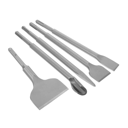 MAGICLULU 5 Stück Teiliges Meißelset für Fliesenentfernung Beinhaltet Fliesenmeißel Meißel Flachen Meißel für Zement Stein MAGICLULU 5 Stück Teiliges Meißelset für Fliesenentfernung Beinhaltet Fliesenmeißel Meißel Flachen Meißel für Zement Stein von MAGICLULU