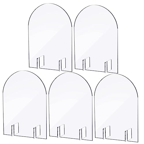 MAGICLULU 5 Stück Teiliges Set Tischkartenhalter Transparent Platzkarten DIY Namenskarten für Hochzeiten und Partys Tischdekoration ohne Scharfe Kanten Einfach zu Reinigen und Sicher der MAGICLULU 5 Stück Teiliges Set Tischkartenhalter Transparent Platzkarten DIY Namenskarten für Hochzeiten und Partys Tischdekoration ohne Scharfe Kanten Einfach zu Reinigen und Sicher der von MAGICLULU
