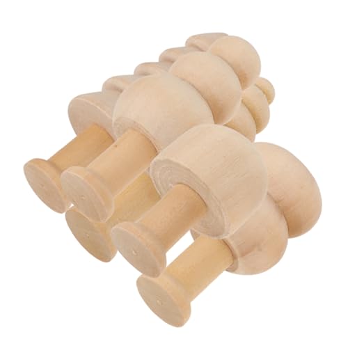 MAGICLULU 5 Stück Teiliges Unvollendete Holzfiguren für DIY und Basteln Kreative Holzpuppen und Baumornamente für Weihnachten Hochzeiten und Dekoration MAGICLULU 5 Stück Teiliges Unvollendete Holzfiguren für DIY und Basteln Kreative Holzpuppen und Baumornamente für Weihnachten Hochzeiten und Dekoration von MAGICLULU