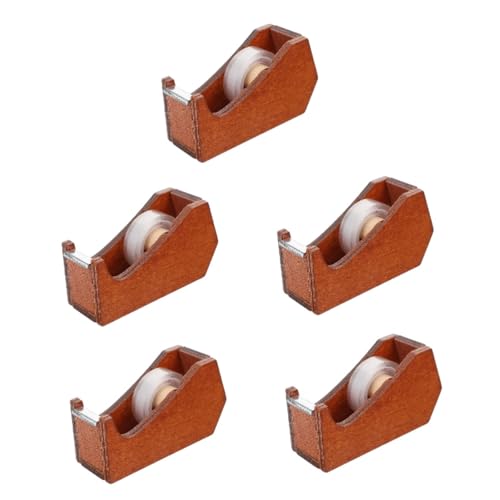 MAGICLULU 5 Stück kleiner Tape Dispenser Schreibtisch Büro USB Verpackung Klebebandspender Klebeband-Spender-Schreibtisch Klebebandabroller für den Schreibtisch Bandhalter Bandschneider Holz MAGICLULU 5 Stück kleiner Tape Dispenser Schreibtisch Büro USB Verpackung Klebebandspender Klebeband-Spender-Schreibtisch Klebebandabroller für den Schreibtisch Bandhalter Bandschneider Holz von MAGICLULU