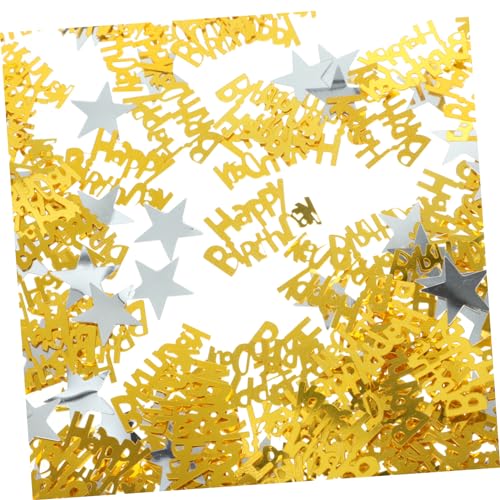 MAGICLULU 50 G Goldenes Seidenkonfetti für Geburtstagsfeiern Dekoratives Streukonfetti für Tischdekorationen Im Boho-stil MAGICLULU 50 G Goldenes Seidenkonfetti für Geburtstagsfeiern Dekoratives Streukonfetti für Tischdekorationen Im Boho-stil von MAGICLULU