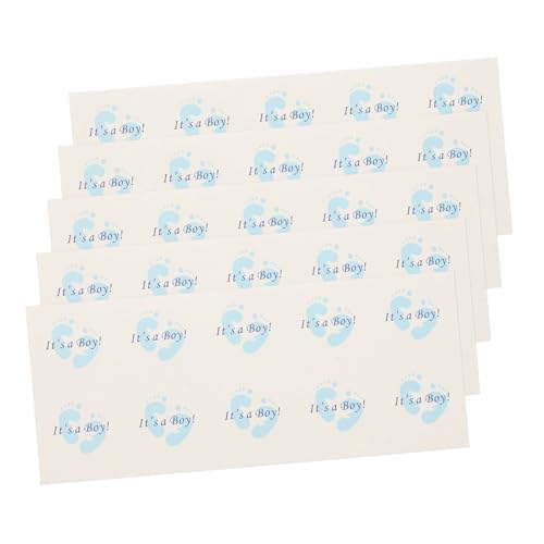 MAGICLULU Versiegelungsaufkleber Für Die Party Zur Enthüllung des Geschlechts 50 Blatt Mit Umschlagaufklebern Einzigartigen Mustern 3 X 3 cm Babyparty-Aufkleber MAGICLULU Versiegelungsaufkleber Für Die Party Zur Enthüllung des Geschlechts 50 Blatt Mit Umschlagaufklebern Einzigartigen Mustern 3 X 3 cm Babyparty-Aufkleber von MAGICLULU