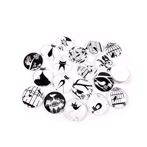 MAGICLULU 50 Stück Edelstein -Aufkleber -Ringgesicht Schmuckmaterial selber machen Perlen zur Schmuckherstellung Cabochons für Bastelzubehör selber machen runder Aufkleber MAGICLULU 50 Stück Edelstein -Aufkleber -Ringgesicht Schmuckmaterial selber machen Perlen zur Schmuckherstellung Cabochons für Bastelzubehör selber machen runder Aufkleber von MAGICLULU