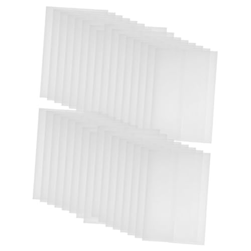 MAGICLULU 50 Stück Geschenkpapier Für Hochzeitseinladungen Briefumschläge Durchscheinendes Pergamentpapier Leere Schilder Mit Pfählen Bedruckbares Pergamentpapier Transparent Lackmuspapier MAGICLULU 50 Stück Geschenkpapier Für Hochzeitseinladungen Briefumschläge Durchscheinendes Pergamentpapier Leere Schilder Mit Pfählen Bedruckbares Pergamentpapier Transparent Lackmuspapier von MAGICLULU