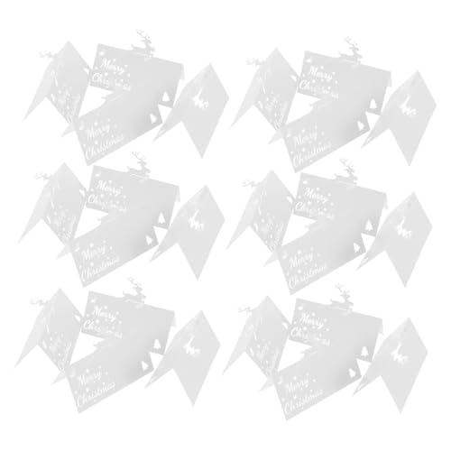 MAGICLULU 50 Stück Namenskarten Für Tischdekoration Zeltkarten Sitzkarten Für Feiertagsessen Party Sitzkarten Namenskarten Papier Platzkarten Tischkarten Für von MAGICLULU
