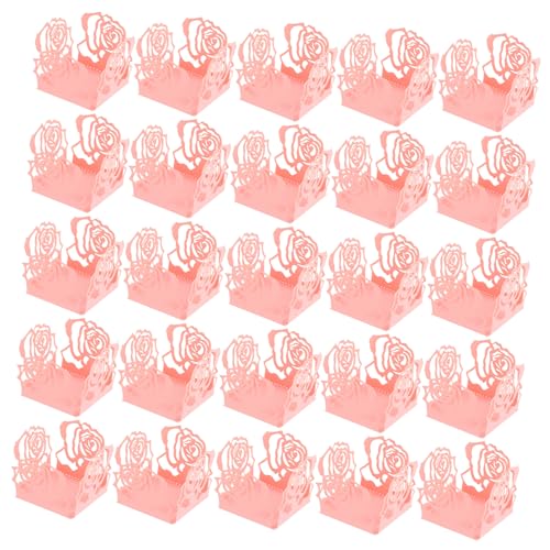 MAGICLULU 50 Stücke Schokolade Tassen Süßigkeiten Geschenkpapier Dekorative Für Party Tisch Schokolade Tablett Elegante Design MAGICLULU 50 Stücke Schokolade Tassen Süßigkeiten Geschenkpapier Dekorative Für Party Tisch Schokolade Tablett Elegante Design von MAGICLULU