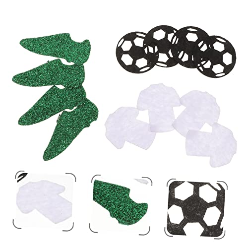 MAGICLULU 50 Stück Teiliges Fußball Party mit Pailletten und Glitzer Bunte Tisch und Scrapbook Ornamente für Fußballpartys Einzigartige Fußballthemen Deko für Erwachsene MAGICLULU 50 Stück Teiliges Fußball Party mit Pailletten und Glitzer Bunte Tisch und Scrapbook Ornamente für Fußballpartys Einzigartige Fußballthemen Deko für Erwachsene von MAGICLULU
