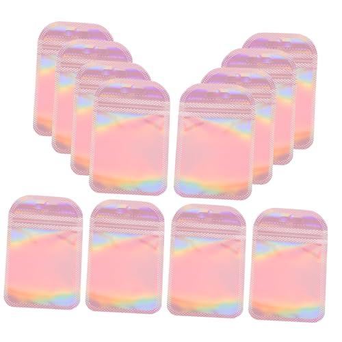 MAGICLULU 50 Stück Transparent Selbstverschluss Beutel für Schmuckaufbewahrung Taschen für Ohrringe Ringe und Perlen Innenmaß Rosa MAGICLULU 50 Stück Transparent Selbstverschluss Beutel für Schmuckaufbewahrung Taschen für Ohrringe Ringe und Perlen Innenmaß Rosa von MAGICLULU