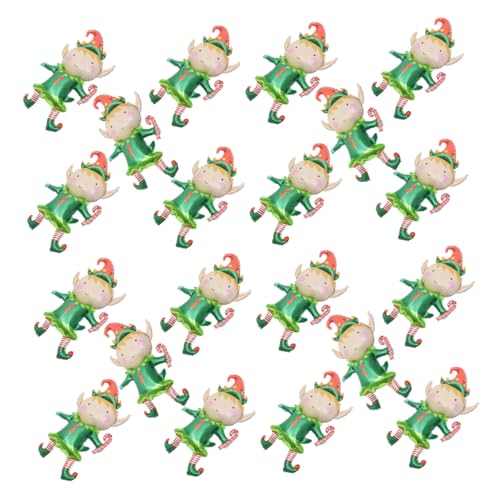 MAGICLULU 50 Stück Weihnachtsballons Aluminium Folienballons für Festliche Dekorationen Geeignet für Weihnachten Neujahr Geburtstagsfeiern und Shower MAGICLULU 50 Stück Weihnachtsballons Aluminium Folienballons für Festliche Dekorationen Geeignet für Weihnachten Neujahr Geburtstagsfeiern und Shower von MAGICLULU