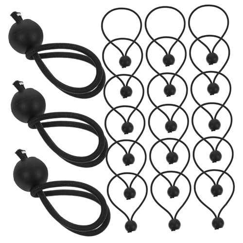 MAGICLULU 50 Stück Zelt Befestigungsseil Perlen Bungee Seil Bungee Ball Kordeln Planenball Bungee Planengurte Planen Spanngurte Bungee Spanngurte Hochleistungs Bungee Kordeln von MAGICLULU