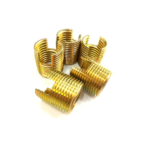 MAGICLULU 50 Teiliges Gewindereparatur Werkzeugset Für Wohn Und Metrische Schränke Schlitzstahl Gewindeschneid Und Befestigungswerkzeug Gewindeteile Gewindewerkzeug Produkt Golden MAGICLULU 50 Teiliges Gewindereparatur Werkzeugset Für Wohn Und Metrische Schränke Schlitzstahl Gewindeschneid Und Befestigungswerkzeug Gewindeteile Gewindewerkzeug Produkt Golden von MAGICLULU