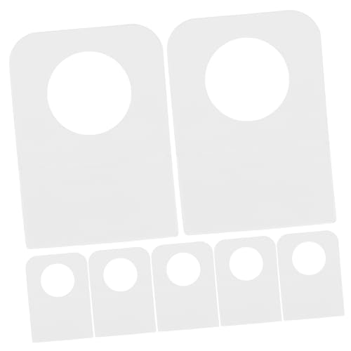 MAGICLULU 500 Stück Selbstklebende Transparente Etiketten mit Loch für Einzelhandelsanzeigen Klare Kunststoff Tags für Präsentation im Geschäft MAGICLULU 500 Stück Selbstklebende Transparente Etiketten mit Loch für Einzelhandelsanzeigen Klare Kunststoff Tags für Präsentation im Geschäft von MAGICLULU