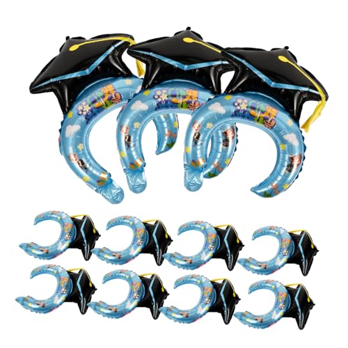 MAGICLULU 50Stücke Abschluss Haarreifen Aufblasbare Folienballons Stilvolle Abschlussfeier Accessoires Photo Booth Requisiten Für Unvergessliche Fotos MAGICLULU 50Stücke Abschluss Haarreifen Aufblasbare Folienballons Stilvolle Abschlussfeier Accessoires Photo Booth Requisiten Für Unvergessliche Fotos von MAGICLULU