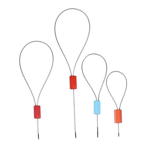 MAGICLULU 50Stücke Stahlsealschnur Mit Fälschungs Siegel Einmalige Verpackungssicherung Für Versand Für Supermärkte Häfen von MAGICLULU