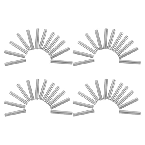 MAGICLULU 50Stücke Zylindrische Stiftmetall Dübel aus Präzise Positionierung für Hohe Stabilität und Möbeln für Mechanische Montage und Präzisionsinstrumente MAGICLULU 50Stücke Zylindrische Stiftmetall Dübel aus Präzise Positionierung für Hohe Stabilität und Möbeln für Mechanische Montage und Präzisionsinstrumente von MAGICLULU