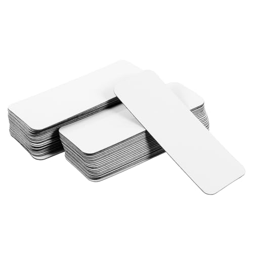 MAGICLULU 54 Stück Magnetische Whiteboard Etiketten Abwischbare Beschriftungsetiketten für Bürobedarf Wiederverwendbare Praktische Lösung Organisieren von Gegenständen und Räumen von MAGICLULU