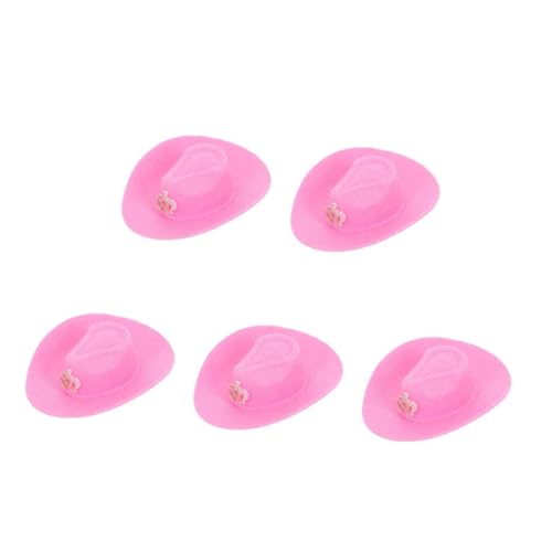 MAGICLULU 5St rosafarbener Weinflaschenverschluss Bunter Hut Partyhut Dekoration hochwertiger Hut Sprühhalterung Cowboy Hut Flasche Lustiger Flaschenhut kleiner Hut Mini Party Hüte Stoff MAGICLULU 5St rosafarbener Weinflaschenverschluss Bunter Hut Partyhut Dekoration hochwertiger Hut Sprühhalterung Cowboy Hut Flasche Lustiger Flaschenhut kleiner Hut Mini Party Hüte Stoff von MAGICLULU