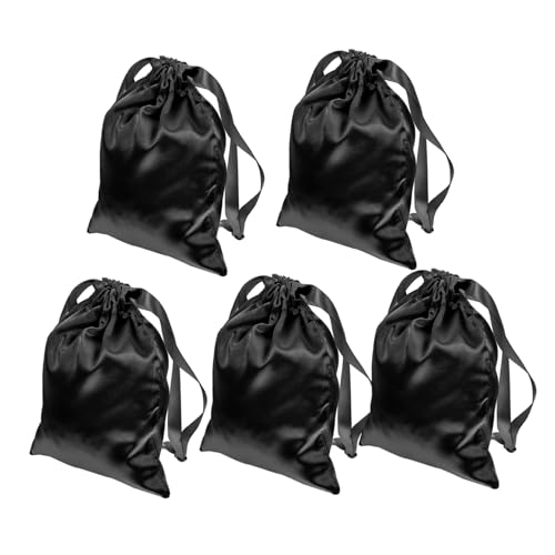MAGICLULU 5Stücke Dekorative Kordelzugbeutel Kleine Schmucktaschen Kosmetiktaschen Für Hochzeitsschmuck Und Augenmasken Vielseitige Aufbewahrungslösung von MAGICLULU
