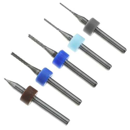 MAGICLULU 5Stücke Teiliges Wolframstahl Fräser Für Cnc Maschinen Präzise Router Bits Verschiedenen Effiziente Holzverarbeitung Gravurwerkzeuge von MAGICLULU