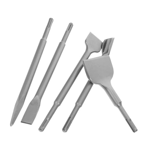 MAGICLULU 5er Set Bohrhämmer Für Beton Schlammmischer Bohrer Lochflicken-set Für Trockenbau Große Wandfliesen Zum Abziehen Und Aufkleben Bohrer Für Betonmauerwerk Grey Verchromter Stahl MAGICLULU 5er Set Bohrhämmer Für Beton Schlammmischer Bohrer Lochflicken-set Für Trockenbau Große Wandfliesen Zum Abziehen Und Aufkleben Bohrer Für Betonmauerwerk Grey Verchromter Stahl von MAGICLULU