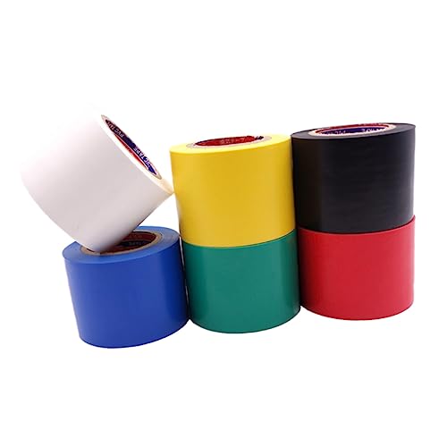 MAGICLULU 6 Rollen Reparaturband für Gewächshaus Wasserdichtes Selbstklebendes Klebeband Verschiedenen Farben für Vielseitige Anwendungen für Garten Bau und Notfälle von MAGICLULU