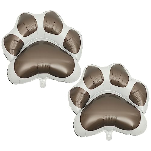 MAGICLULU 6 Stck Hundepfote Folienballons Langlebige Aluminiumfolie Partydeko für Hundegeburtstag Aufblasbare Tiermotiv Ballons für Garten und Innenbereich MAGICLULU 6 Stck Hundepfote Folienballons Langlebige Aluminiumfolie Partydeko für Hundegeburtstag Aufblasbare Tiermotiv Ballons für Garten und Innenbereich von MAGICLULU