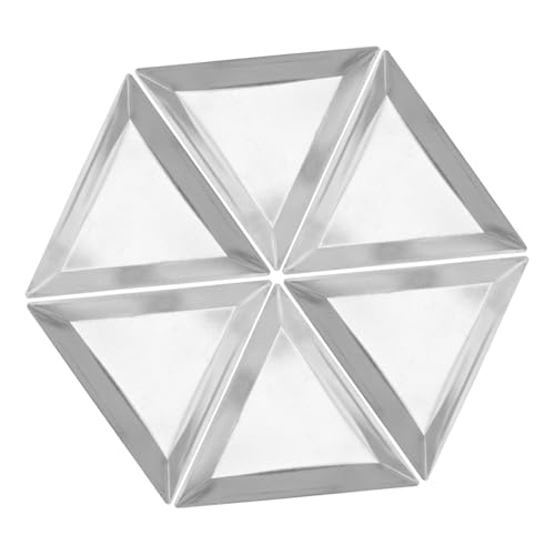 MAGICLULU 6 Stück Edelstahl Wiegeschalen Kleine Dreieckige Waagschalen Langlebig und Kompakt für Labor Epoxidharz Schmuck und Lebensmittel Platzsparend für Präzises Abwiegen MAGICLULU 6 Stück Edelstahl Wiegeschalen Kleine Dreieckige Waagschalen Langlebig und Kompakt für Labor Epoxidharz Schmuck und Lebensmittel Platzsparend für Präzises Abwiegen von MAGICLULU