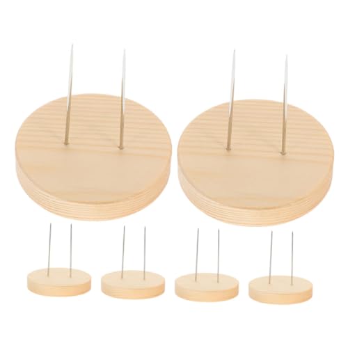 MAGICLULU 6 Stück Holzbasis -Ornament Häkelpuppen-Ausstellungsständer Puppendisplay-Unterstützung Puppenständer aus Filz Präsentationsständer für Häkelpuppen Spielzeugpuppen unterstützen MAGICLULU 6 Stück Holzbasis -Ornament Häkelpuppen-Ausstellungsständer Puppendisplay-Unterstützung Puppenständer aus Filz Präsentationsständer für Häkelpuppen Spielzeugpuppen unterstützen von MAGICLULU