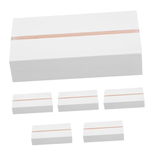 MAGICLULU 6 Stück Holzständer für Tischkarten Teiliges Dekorative Kartenhalter für Hochzeiten Geburtstagsfeiern und Retro Design und Funktional für Namensschilder und Menüeinträge MAGICLULU 6 Stück Holzständer für Tischkarten Teiliges Dekorative Kartenhalter für Hochzeiten Geburtstagsfeiern und Retro Design und Funktional für Namensschilder und Menüeinträge von MAGICLULU