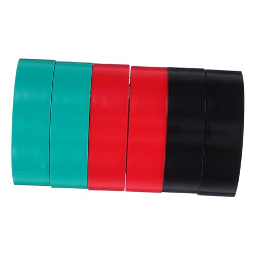 MAGICLULU 6 Stück Isolierband Dünnes Abdeckband Kabelbaumband Elektrisches Klebeband Automobil Wärmebänder Hochtemperaturband Wasserdichtes Band Für Den Außenbereich Klebeband MAGICLULU 6 Stück Isolierband Dünnes Abdeckband Kabelbaumband Elektrisches Klebeband Automobil Wärmebänder Hochtemperaturband Wasserdichtes Band Für Den Außenbereich Klebeband von MAGICLULU