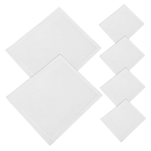 MAGICLULU 6 Stück Selbstklebstoffkartenbeutel Durchsichtige Selbstklebende Kartenhüllen Taschenschutz Transparente Selbstklebende Kartenhalter Durchsichtige Klebetasche Weiß Plastik von MAGICLULU