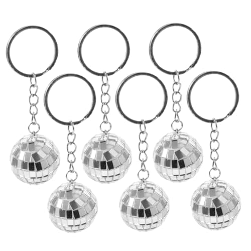 MAGICLULU 6 Stück Teiliges Disco Schlüsselanhänger Hängende Discokugel für Partys Einzigartige Dekorationen Spiegel Effekte Geschenkidee für Geburtstagsfeiern und Hochzeiten MAGICLULU 6 Stück Teiliges Disco Schlüsselanhänger Hängende Discokugel für Partys Einzigartige Dekorationen Spiegel Effekte Geschenkidee für Geburtstagsfeiern und Hochzeiten von MAGICLULU